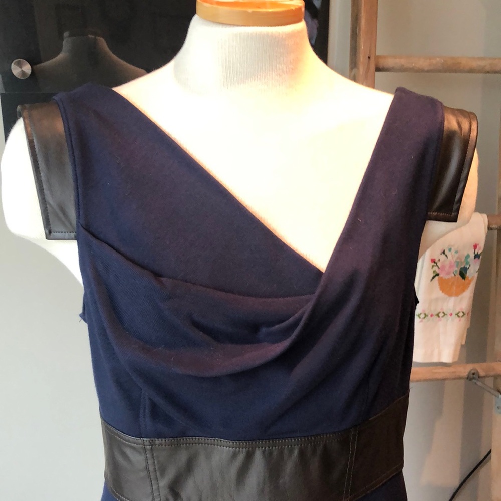 Elegant Navy Blue Dress